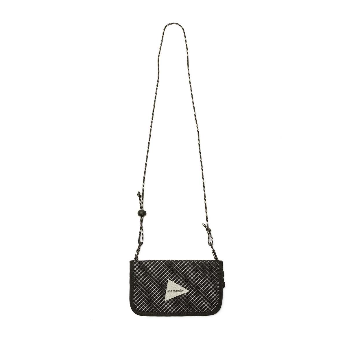 and wander REFLECTIVE RIP POUCH - BLACK | Garmentory