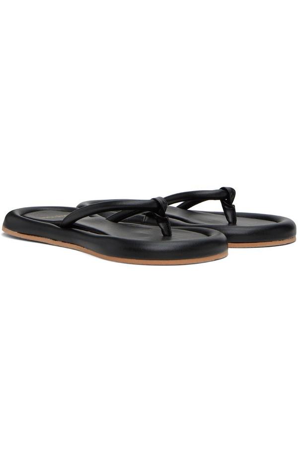 Yume Yume Eight Flip Flops - Black | Garmentory