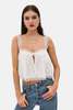 For Love & Lemons Elise Top - White - Thumbnail 1