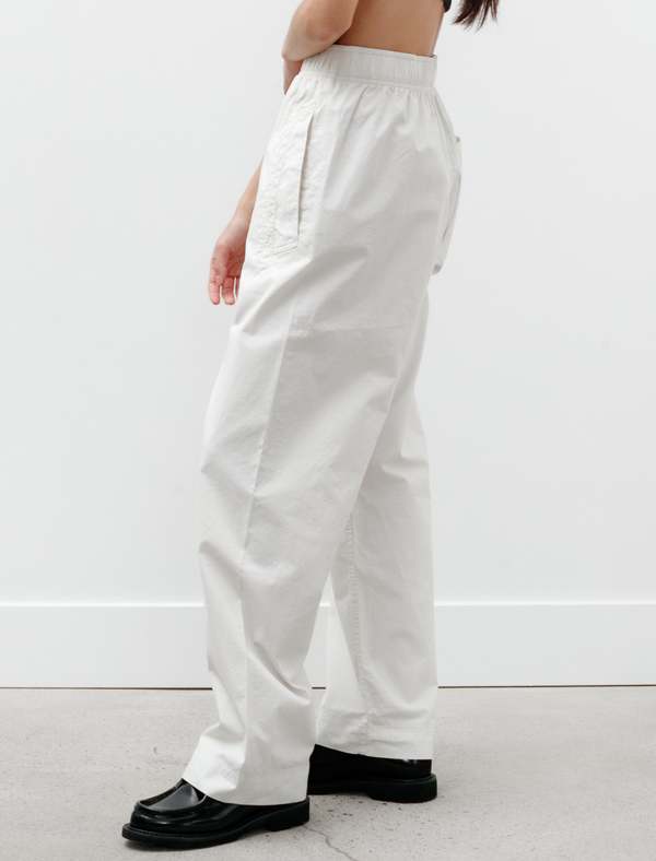 Margaret Howell MHL Wide Leg Jogger - Chalk | Garmentory