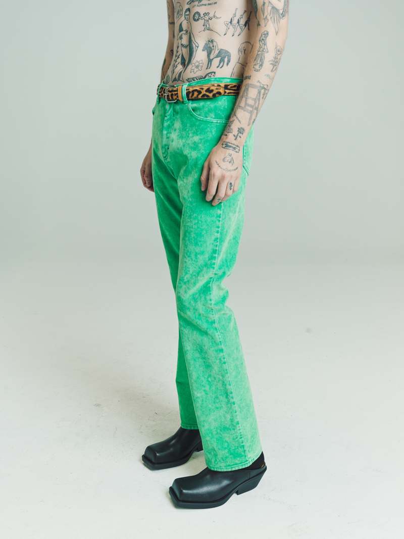 パンツ Marni Tailored Green Trousers Deep green wool trousers | Marni