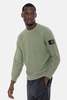 Stone Island Raglan Crew Sweatshirt - Sage - Thumbnail 4