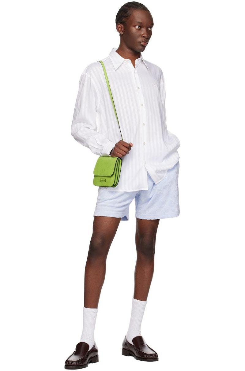 クラッチバッグ [Acne Studios]Green Platt Crossbody BaG Acne Studios - Platt crossbody bag - Lime green