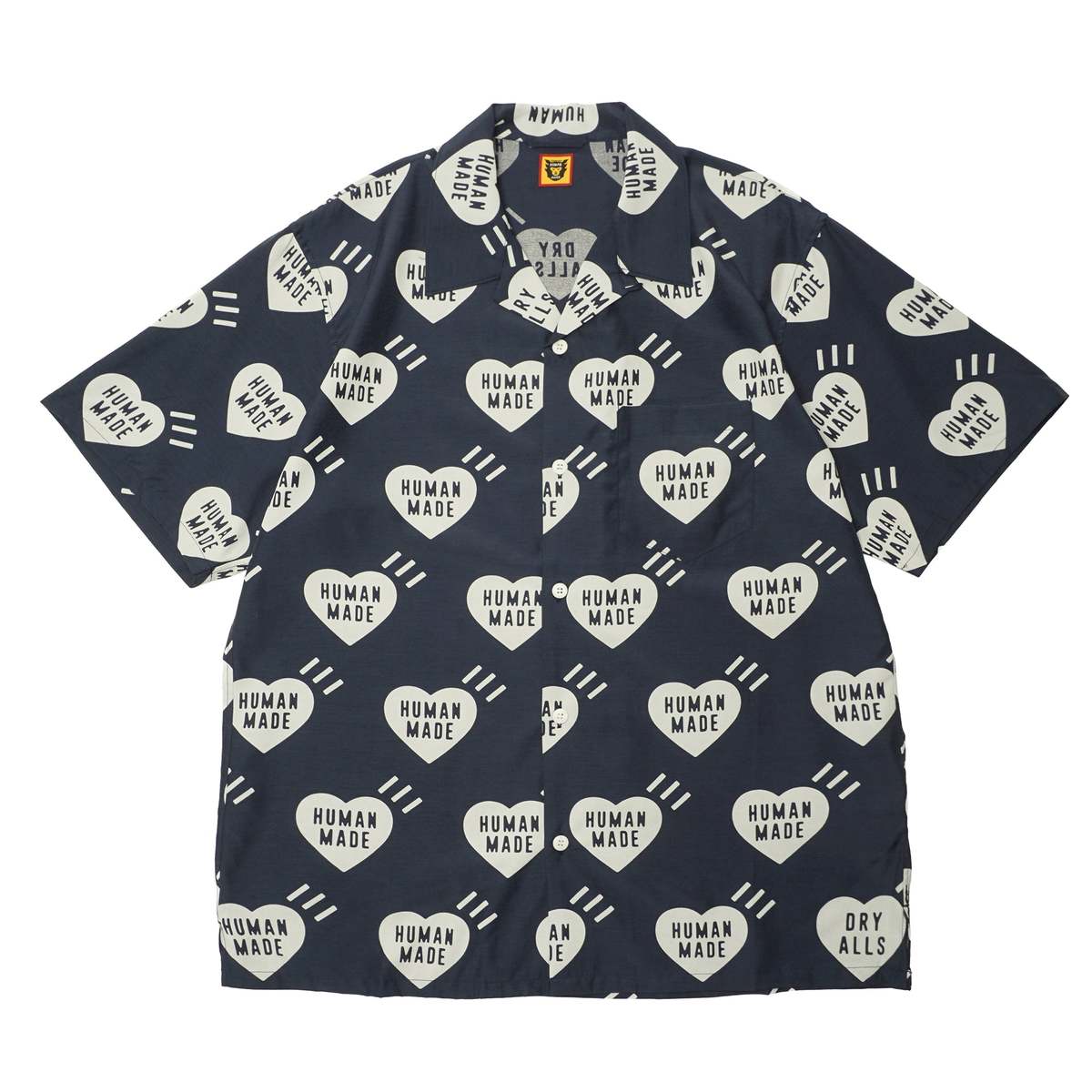 Human Made Heart Aloha Shirt - Navy | Garmentory