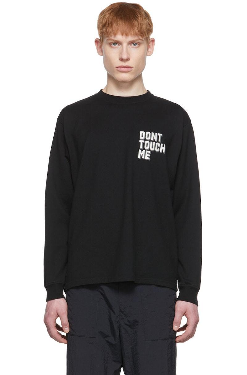 UNDERCOVER Cotton Long Sleeve T-Shirt - Black | Garmentory