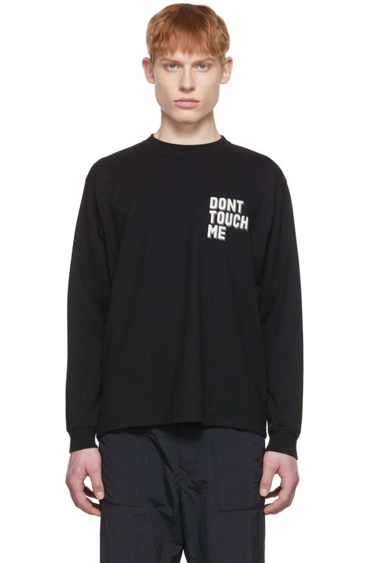 UNDERCOVER Cotton Long Sleeve T-Shirt - Black | Garmentory