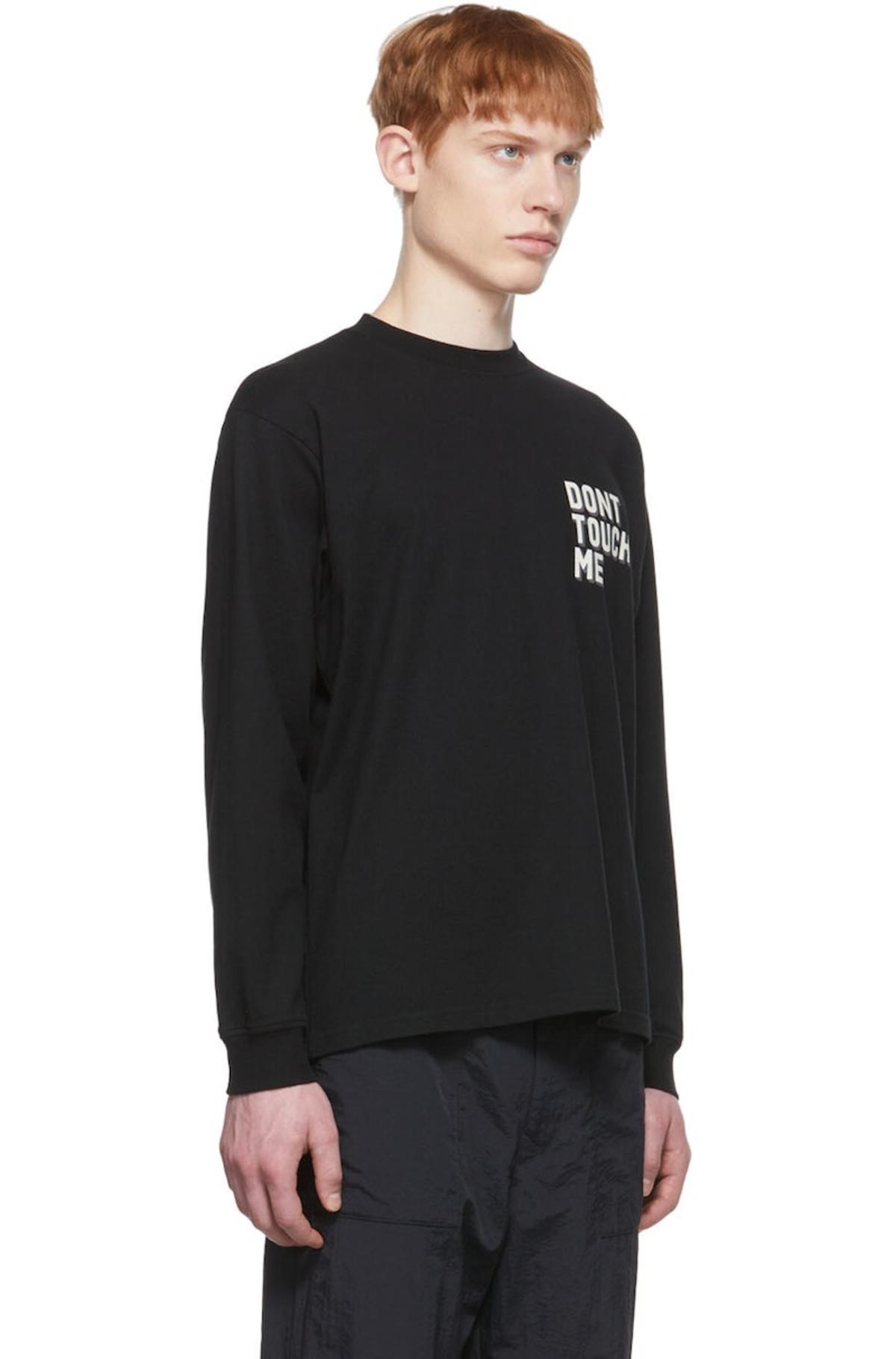 UNDERCOVER Cotton Long Sleeve T-Shirt - Black | Garmentory