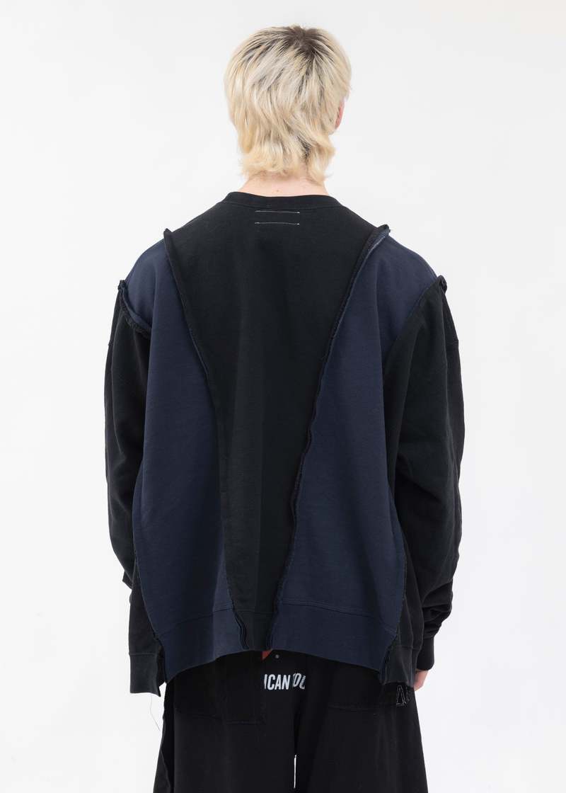 DISCOVERED Wide Champ Sweat - Black | Garmentory
