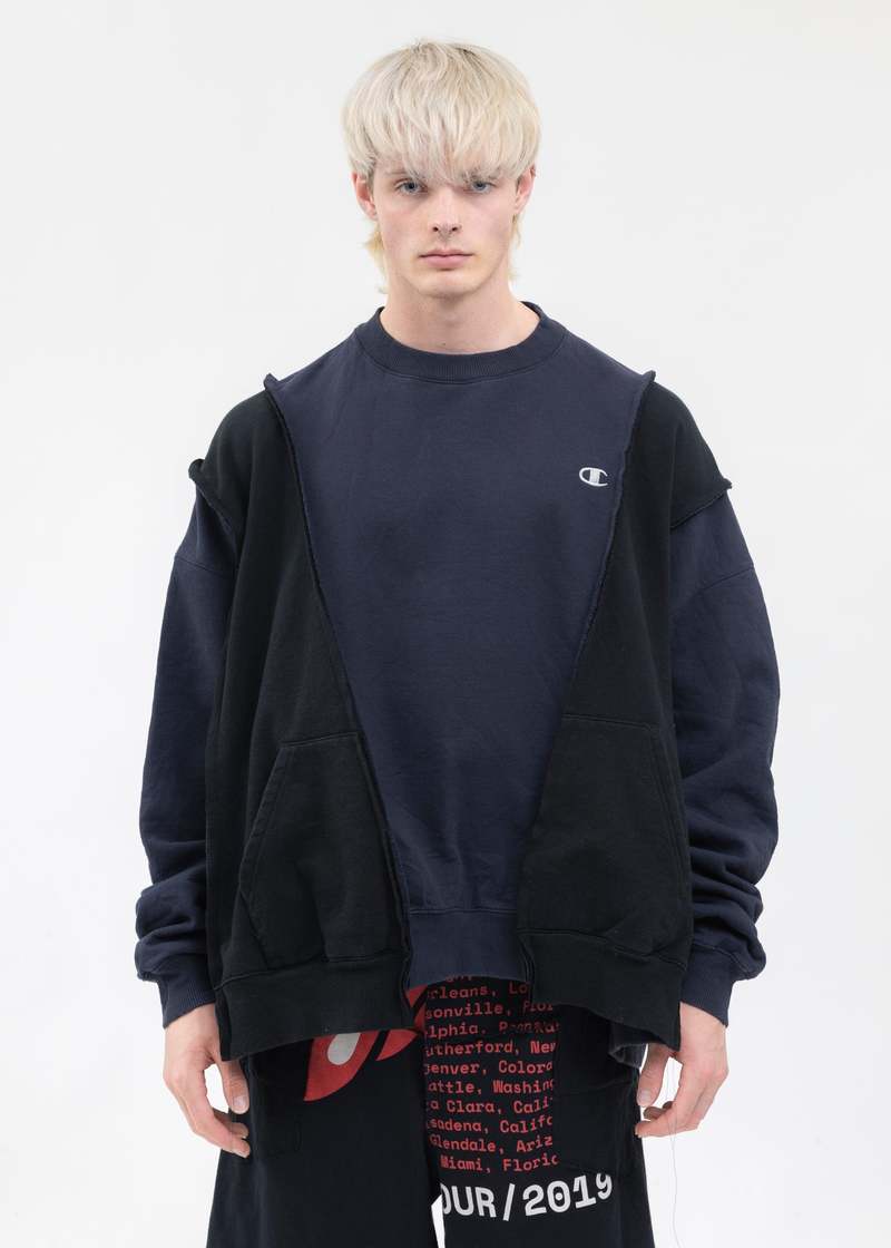 DISCOVERED × champion docking sweat DISCOVERED × champion docking sweat