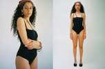 Baserange Nida Swimsuit - Black - Thumbnail 10