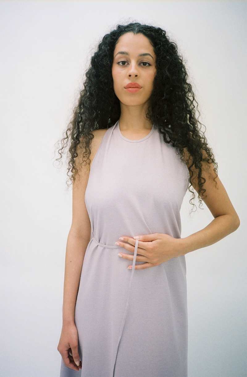 Baserange Apron Dress - Lilac | Garmentory