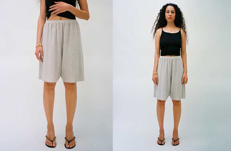 Baserange Square Shorts - Undyed | Garmentory