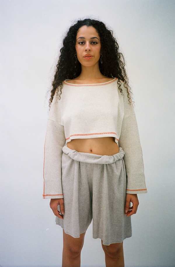 Baserange Square Shorts - Undyed | Garmentory