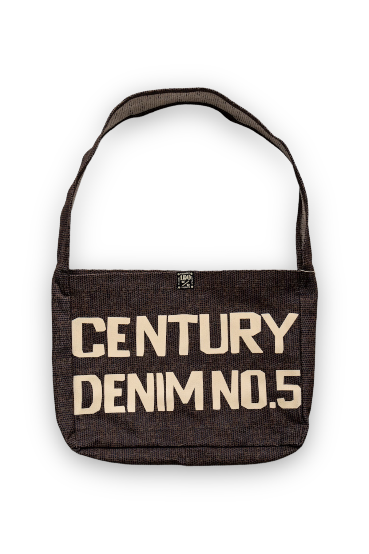 Kapital Century Denim No 5 BOOK BAG - Brown | Garmentory