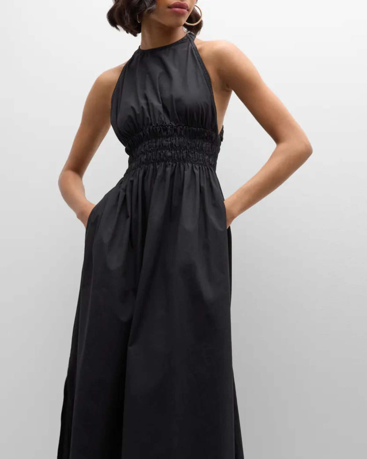 halter high neck mini dress Peggy