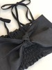 Modern Sunday Two in one linen bralette - Black - Thumbnail 1