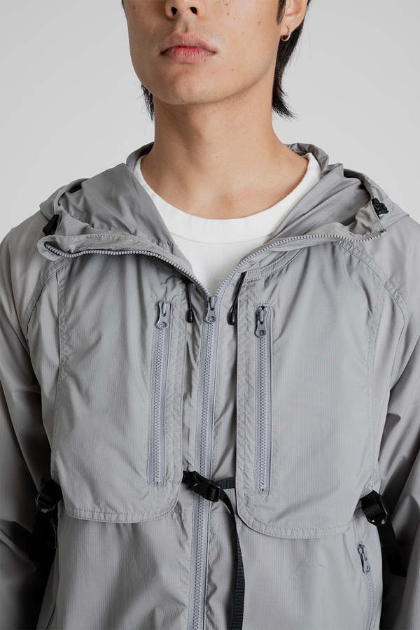 【CAYL】 wind jacket / grey CAYL Buckle Wind Jacket - Grey | Garmentory