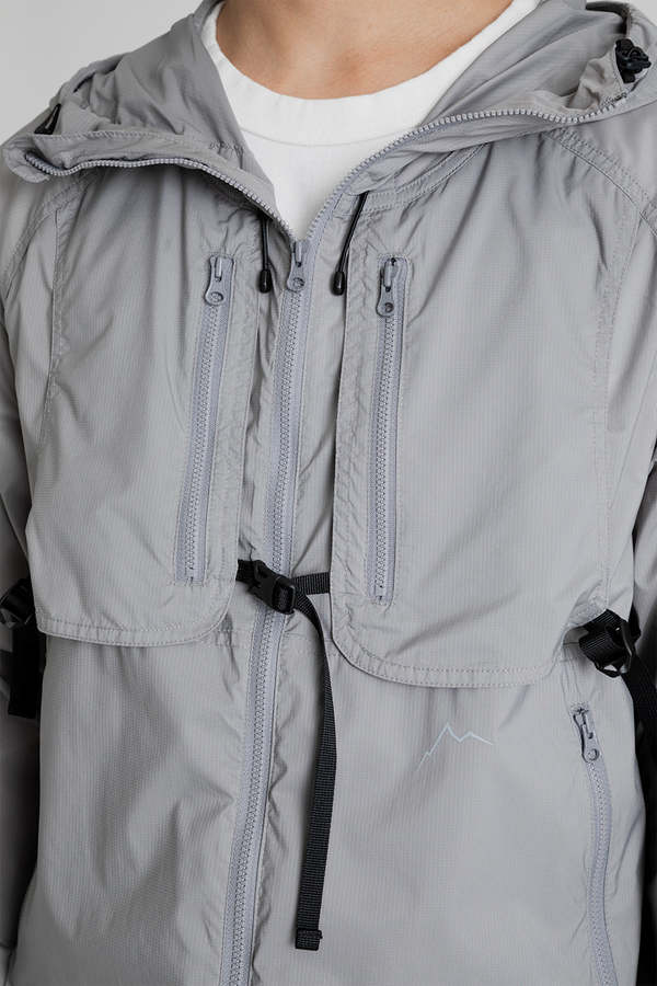 CAYL Buckle Wind Jacket - Grey | Garmentory