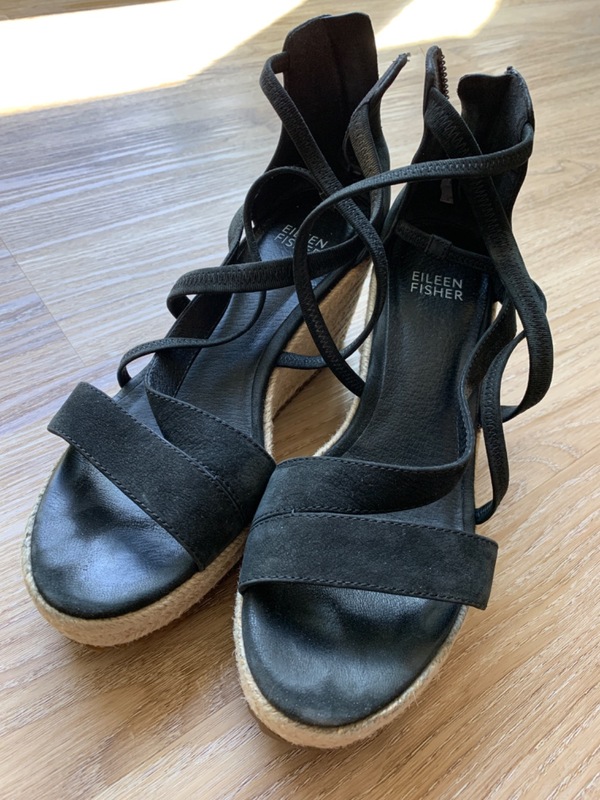Great condition Eileen Fisher Wedges Garmentory