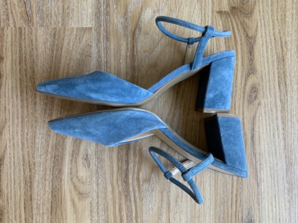 Blue hot sale strap heels