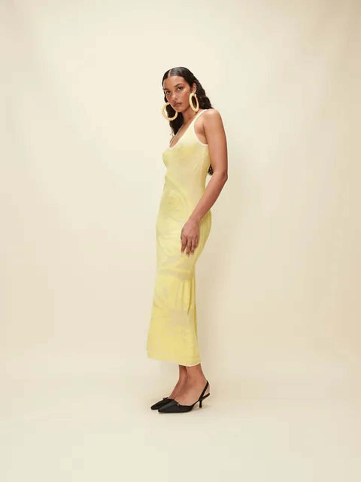 ワンピース House of Sunny Lemons on a Plate Sleeveless Dress Yellow House-of-Sunny-Lemons-On-A-