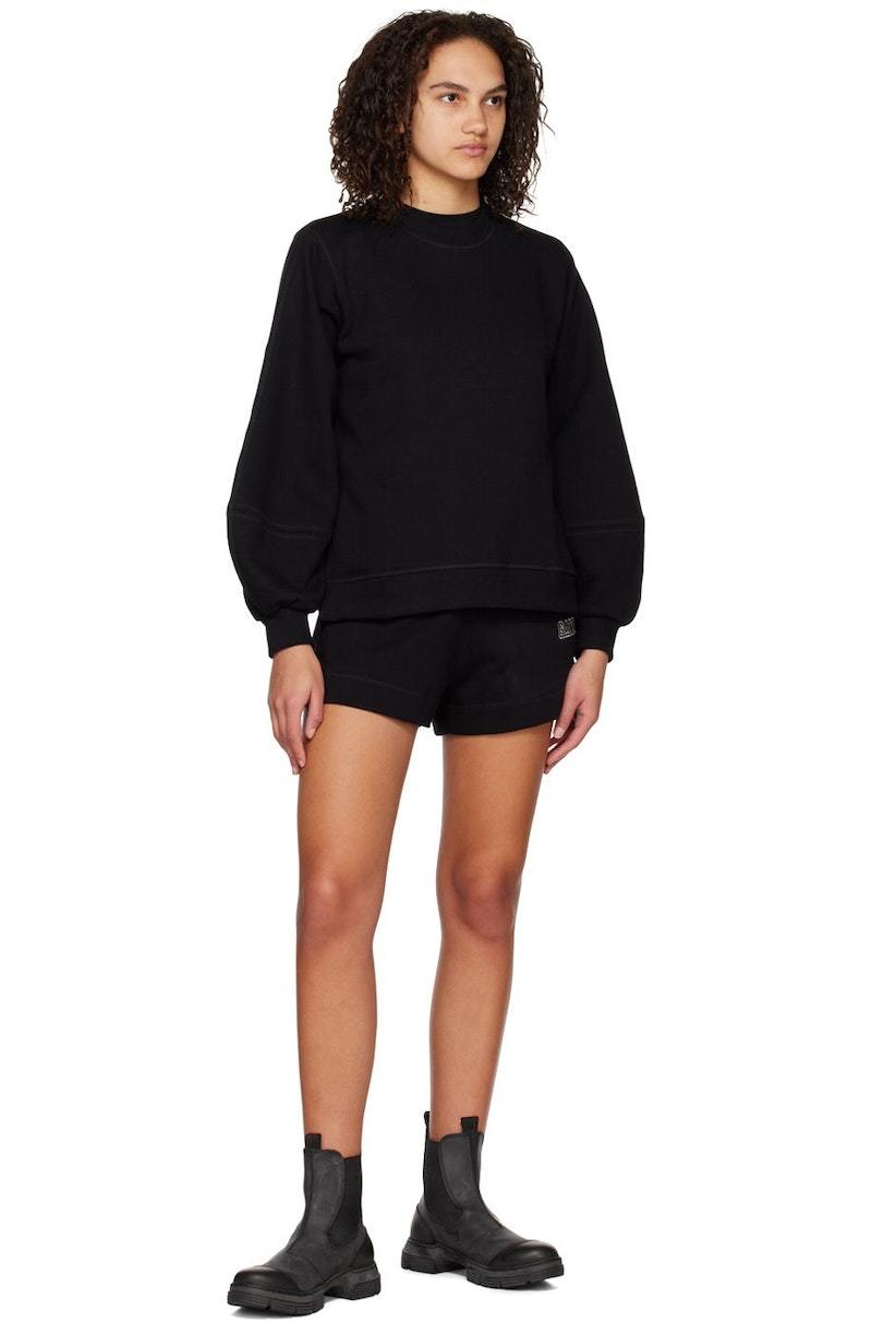 PRY/ Balloon-sleeve Sweatshirt シュウト ブラック PRY/ Balloon-sleeve Sweatshirt シュウト ブラック