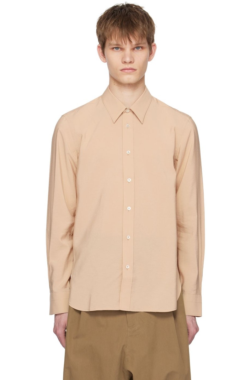 NTRUL CLASSIC SHIRT beige dissonance 新品 Ntrul_08_13a64a52-87e1-4214-