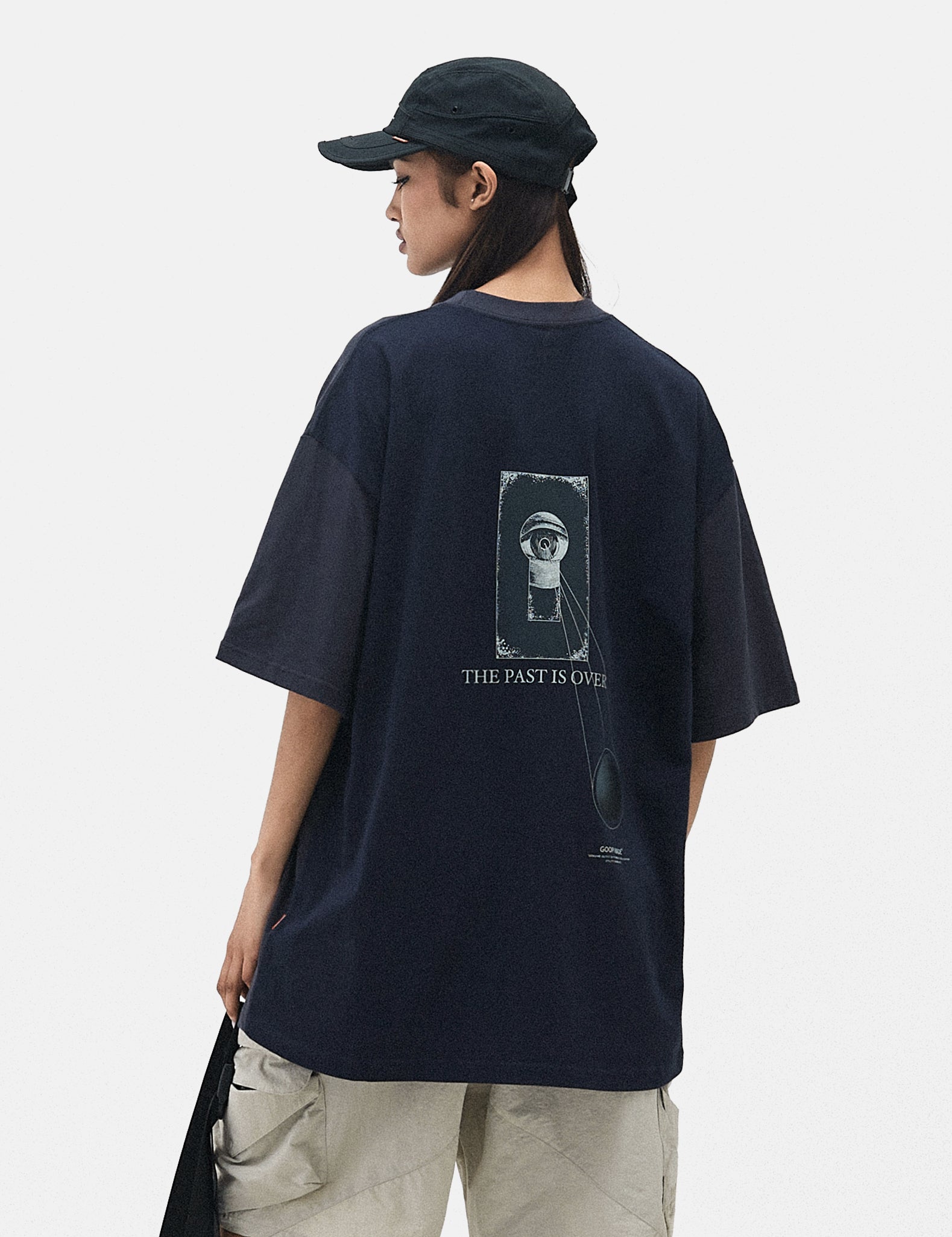 GOOPiMADE New Order Graphic T-Shirt - Marine Blue | Garmentory
