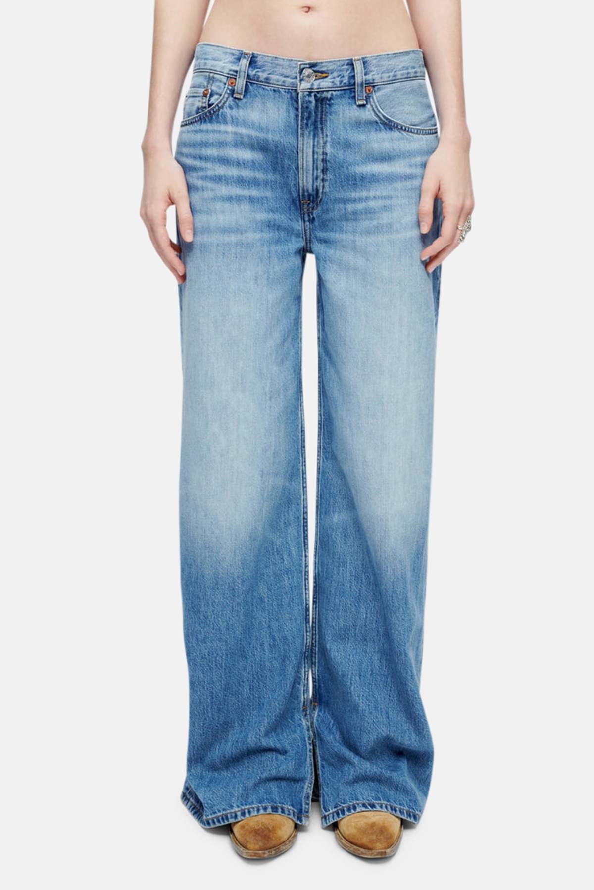 【Raucohouse】Trenlo loose vintage denim Trenlo loose vintage denim - Raucohouse | 60% - Asian