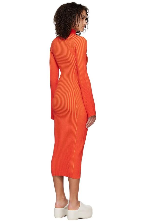 Simon Miller Zumi Midi Dress - Carnival Red | Garmentory