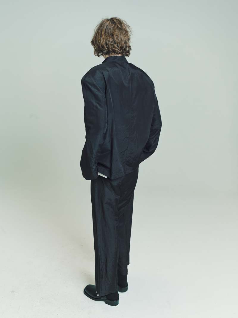 Lemaire Linen And Viscose Short Jacket - Black | Garmentory