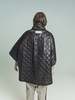 TAKAHIROMIYASHITA The Soloist. Nylon Accordion Hood Quilted Queens Vest - Chocolate - Thumbnail 2