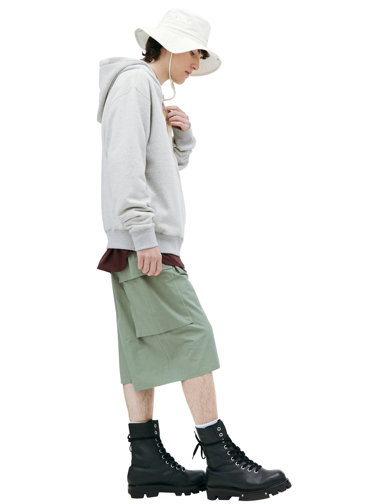 Jil Sander Zipped Hoodie - Grey | Garmentory