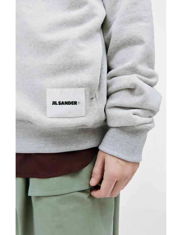 Jil Sander Zipped Hoodie - Grey | Garmentory