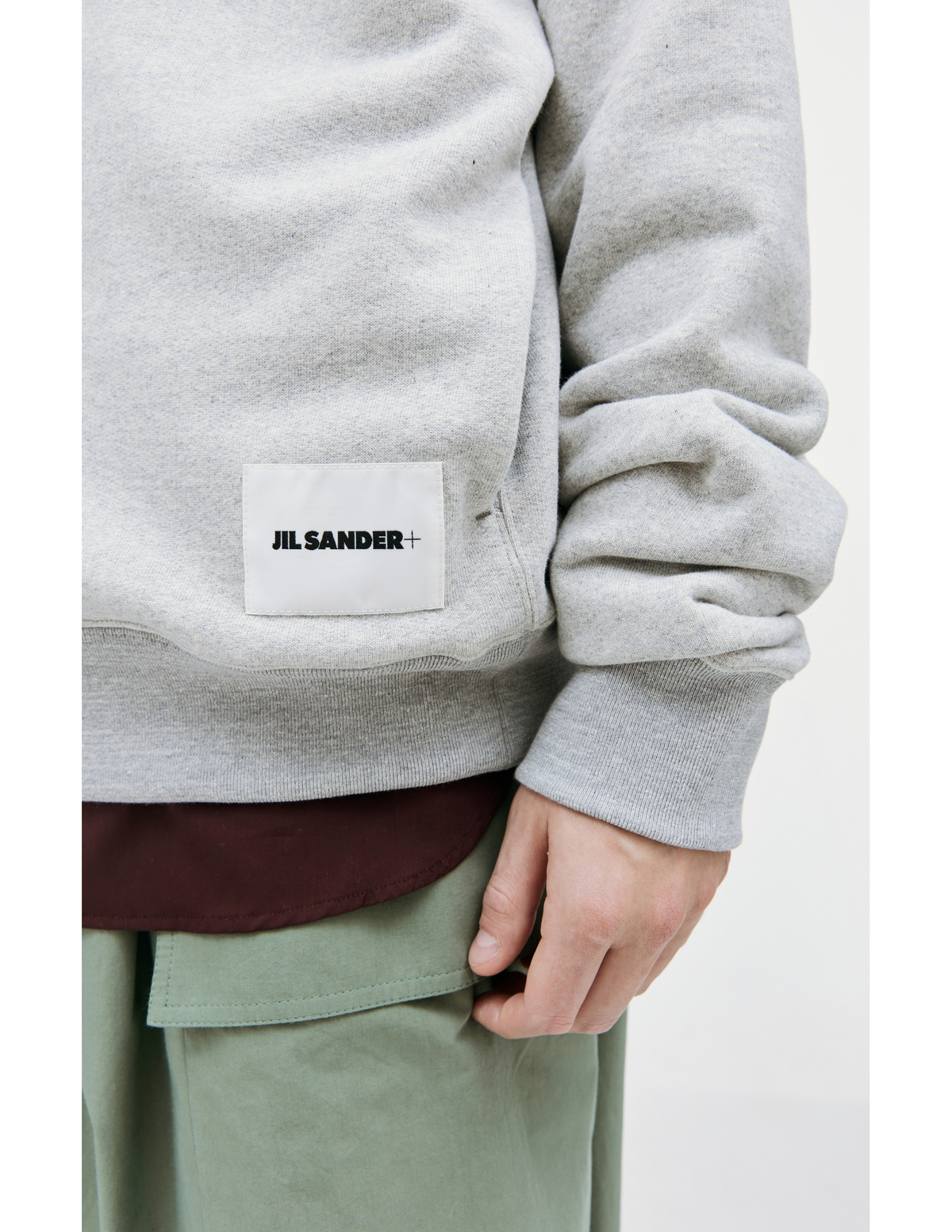 Jil Sander | ZIPPED HOODIE [正規品/関税込] Jil Sander - Hooded sweatshirt black - The Corner
