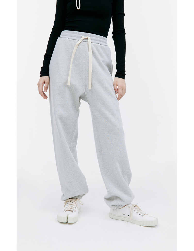 【関税&送料込】Jil Sander Grey Cotton Joggers Jil Sander Cotton Sweatpants - Grey | Garmentory