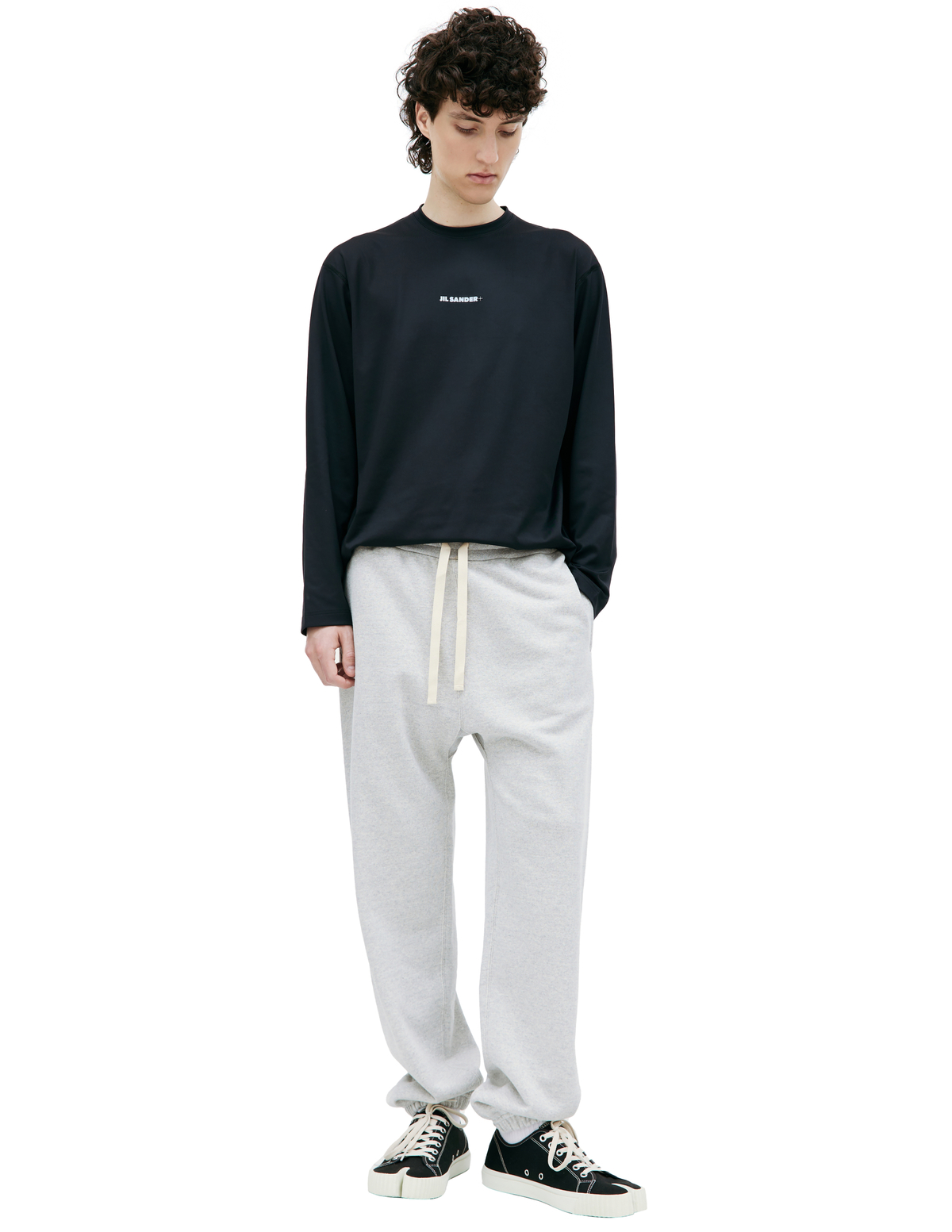 ボトムスその他 Jil Sander FW25 Grey cotton joggers (J53KA0006J20010 052) 数量限定・在庫限り・早い者勝ち！】 ジルサンダー / Jil Sander