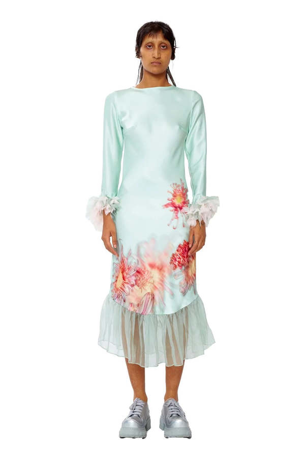 collina strada satin floral dress Collina Strada satin floral dress Women's I Desigual.com