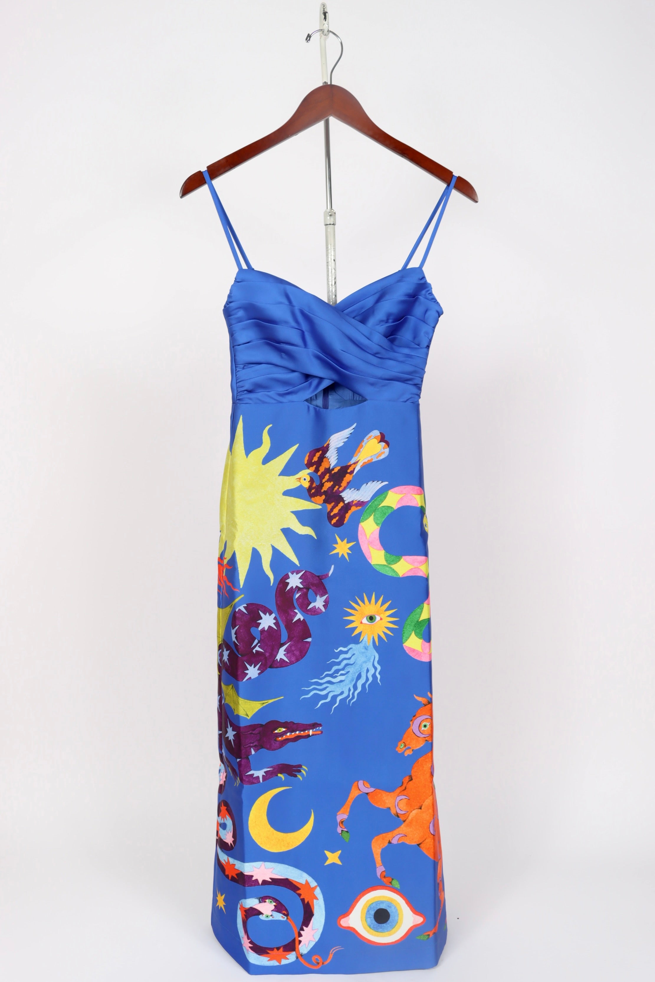 knee length dresses for ladies Alemais Women's Mercado Midi Dress - Multi main image 0