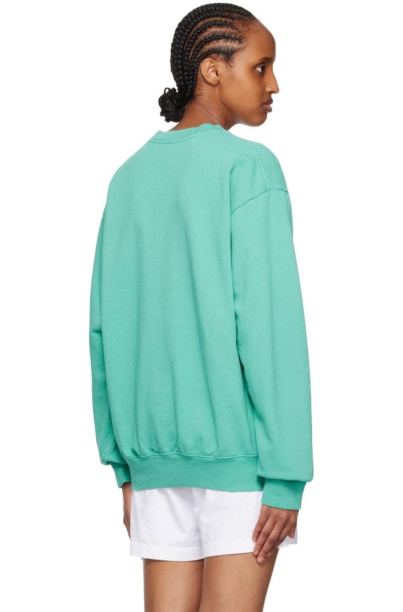 その他 Sporty & Rich 'Health Club' sweatshirt (CR855FT FADEDTEAL) SR Health Club Crewneck - Faded Teal/White – Sporty & Rich