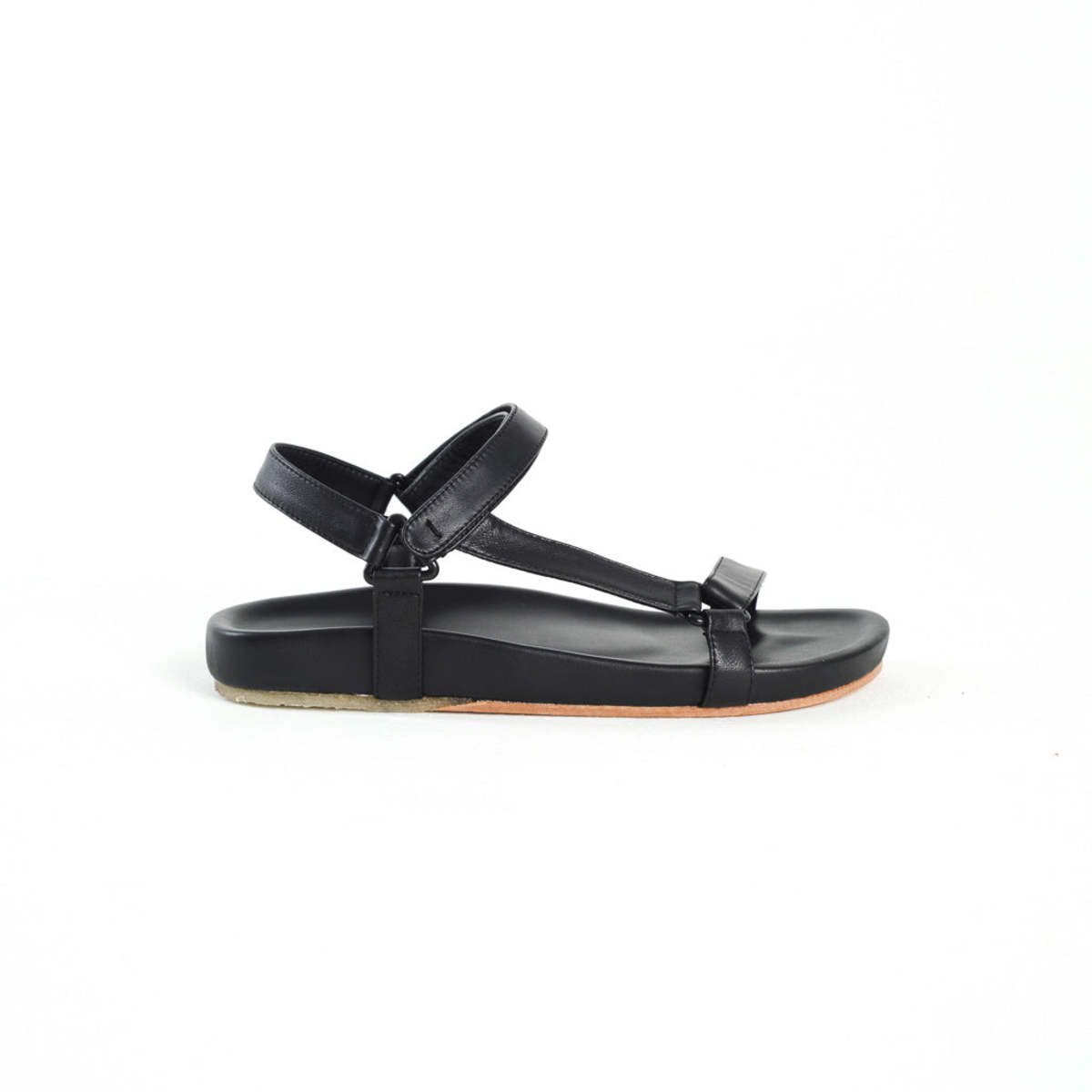 SAJA Triangle Sandals - Black - Image 2 of 5