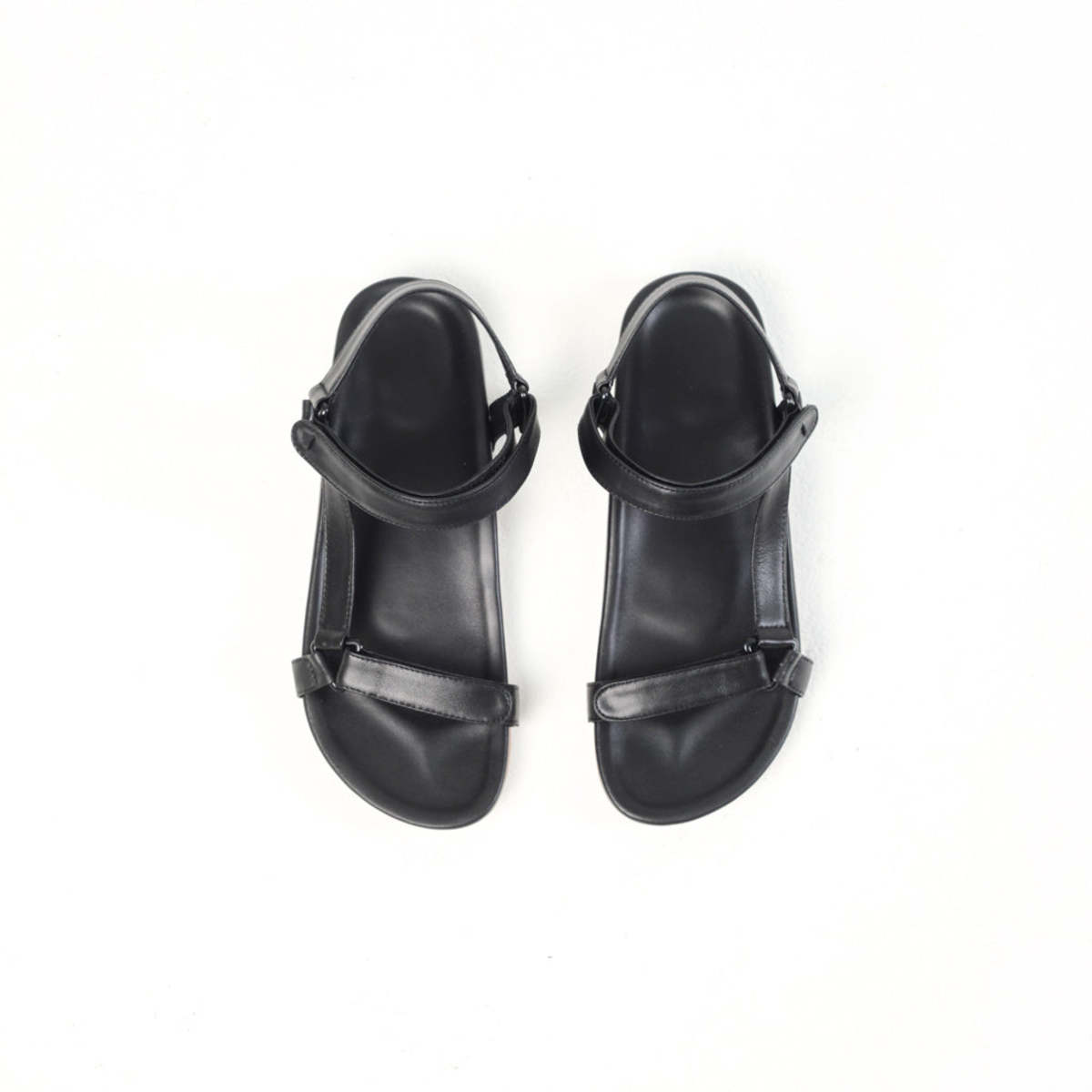SAJA Triangle Sandals - Black - Image 3 of 5