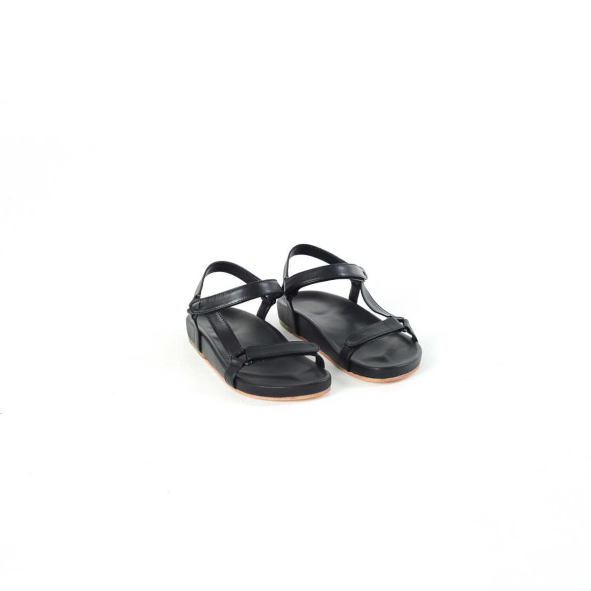 SAJA Triangle Sandals - Black - Image 5 of 5