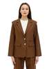 310MOOD Blazer - Brown - Thumbnail 1