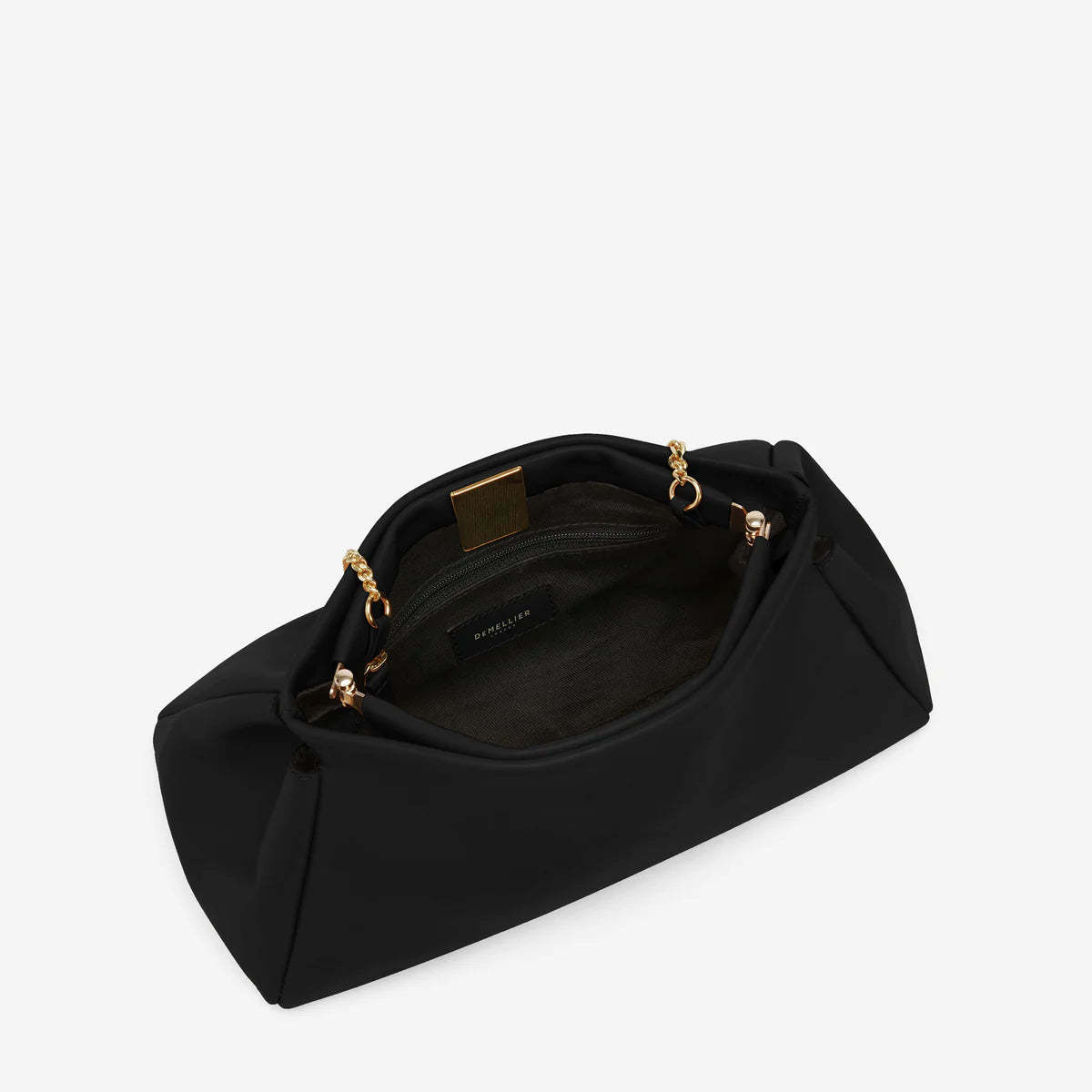バッグ Demellier Canneas Clutch Smooth # DeMellier London The Cannes Smooth Leather Clutch - Off