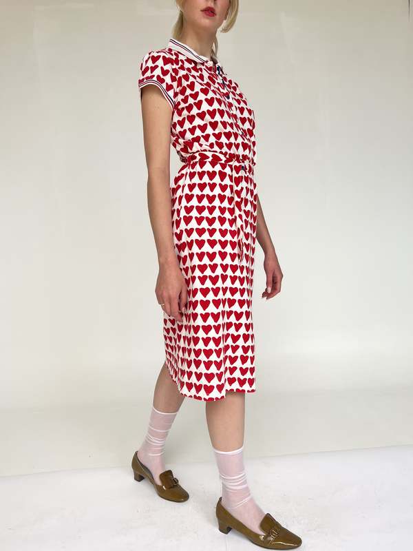 Castelbajac Hearts Dress | Garmentory