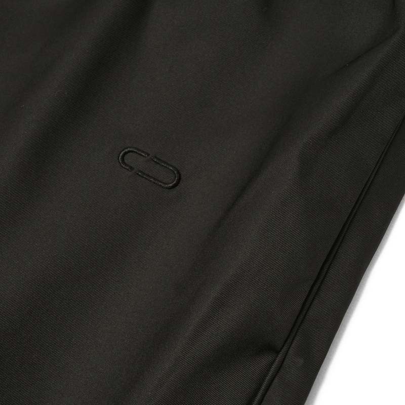 Common Divisor Pleated Casual Pants - Black