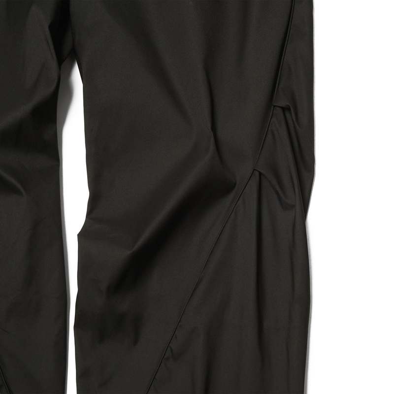 Common Divisor Pleated Casual Pants - Black