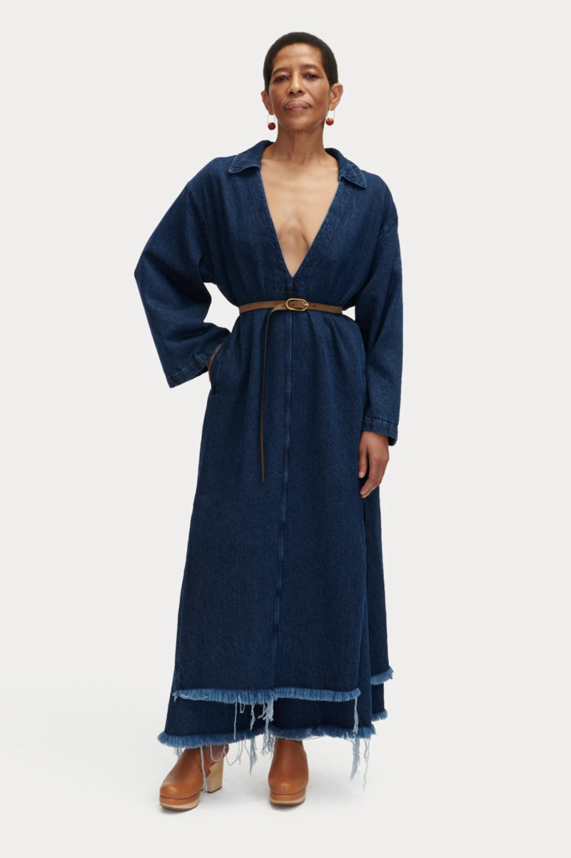 rachel comey denim dress Rachel Comey Terri Dress