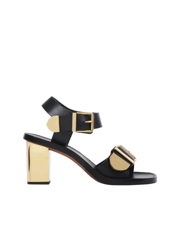 Chlo Rebecca High-Heel Sandal - Black